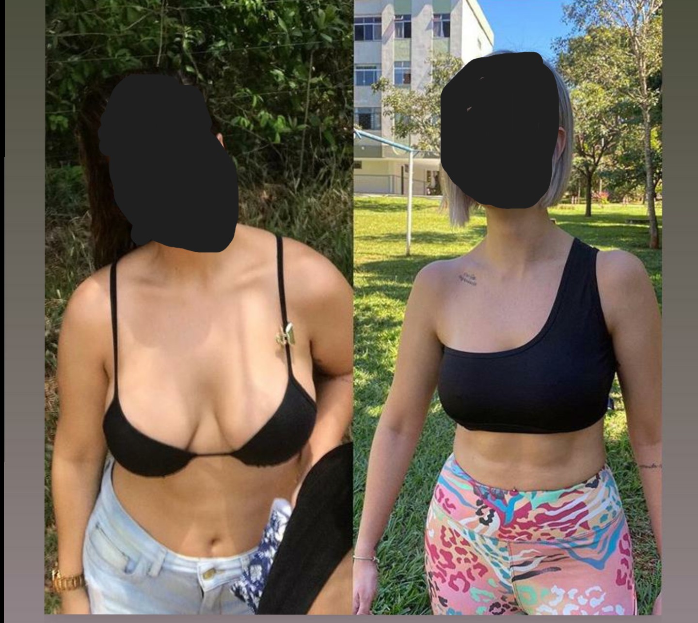 Client 15 one year transformation with lean muscle gain (before and after)